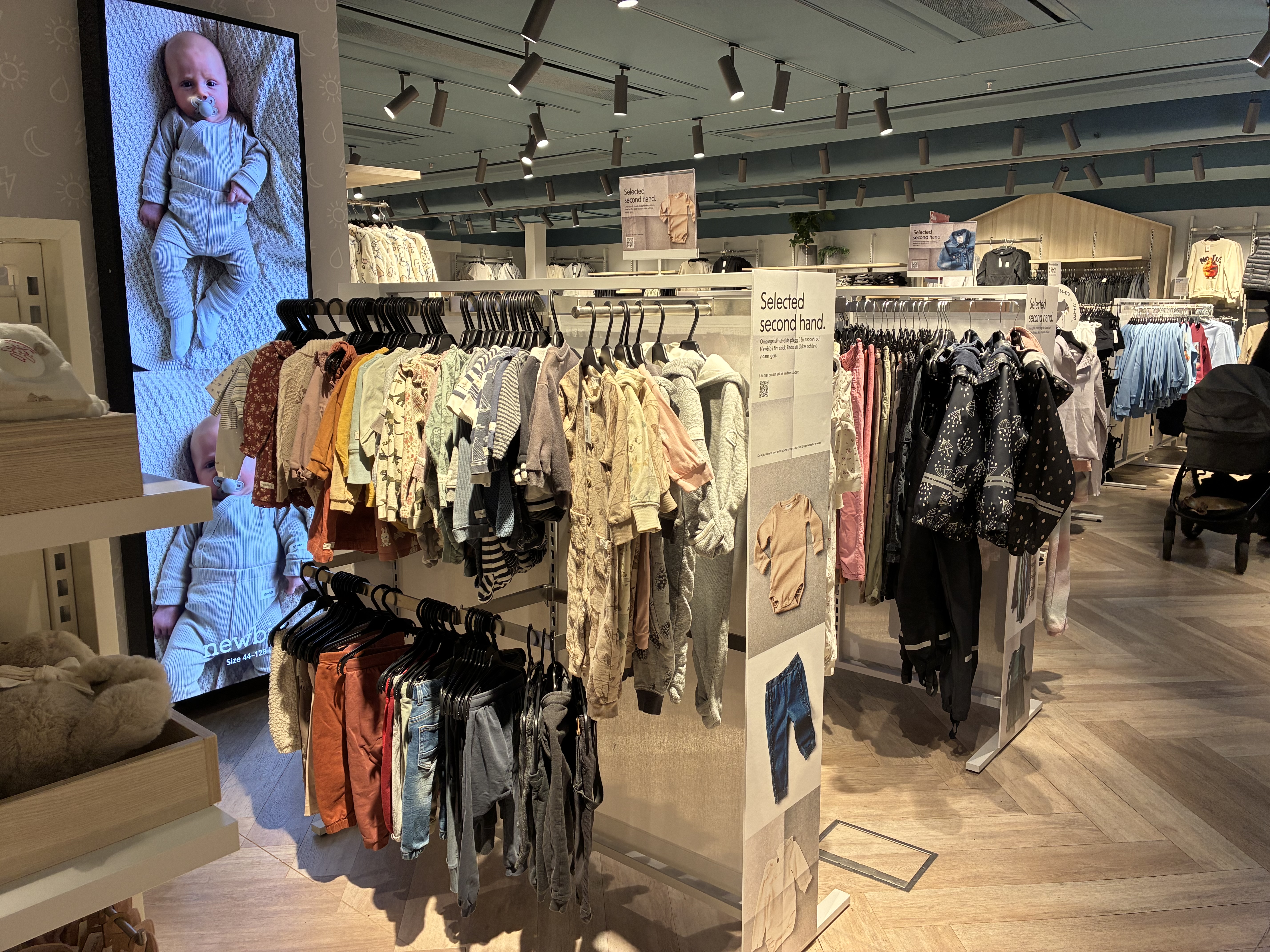 Kappahl ger second hand plats i butik