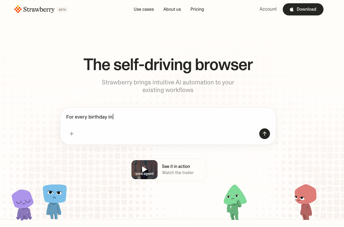 Svenska Strawberry lanserar AI-webbläsare för alla