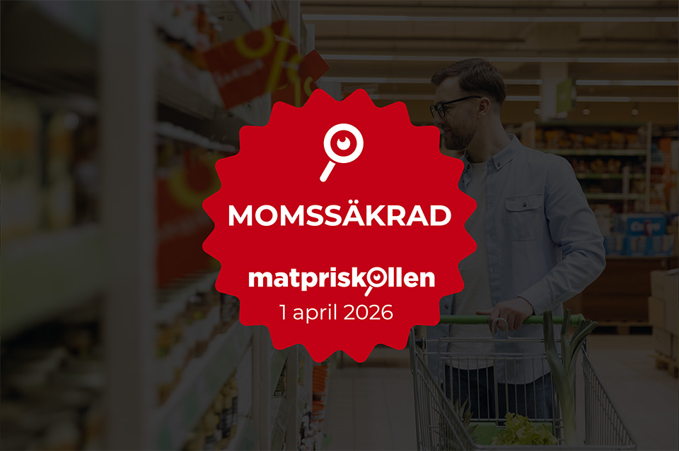 Matpriskollen lanserar ”Momssäkrat 2026”