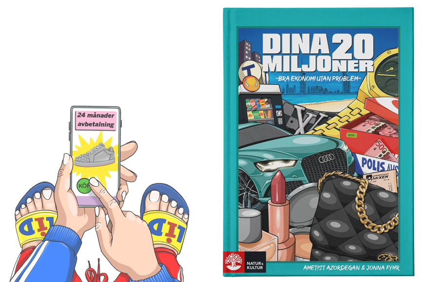 Alla niondeklassare får boken ”Dina 20 miljoner”