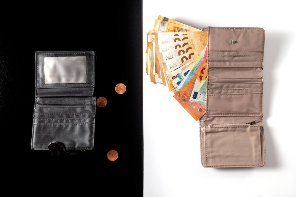 Polariseringen i svenska hushålls plånböcker ökar