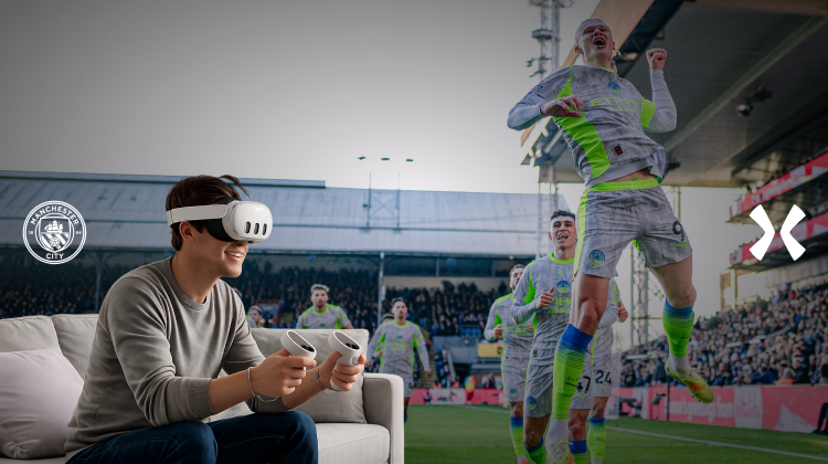 Manchester City tar klivet in i VR