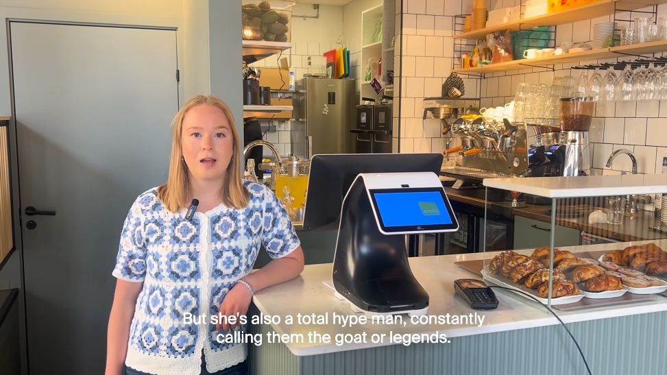 AI-agent öppnar café i Stockholm