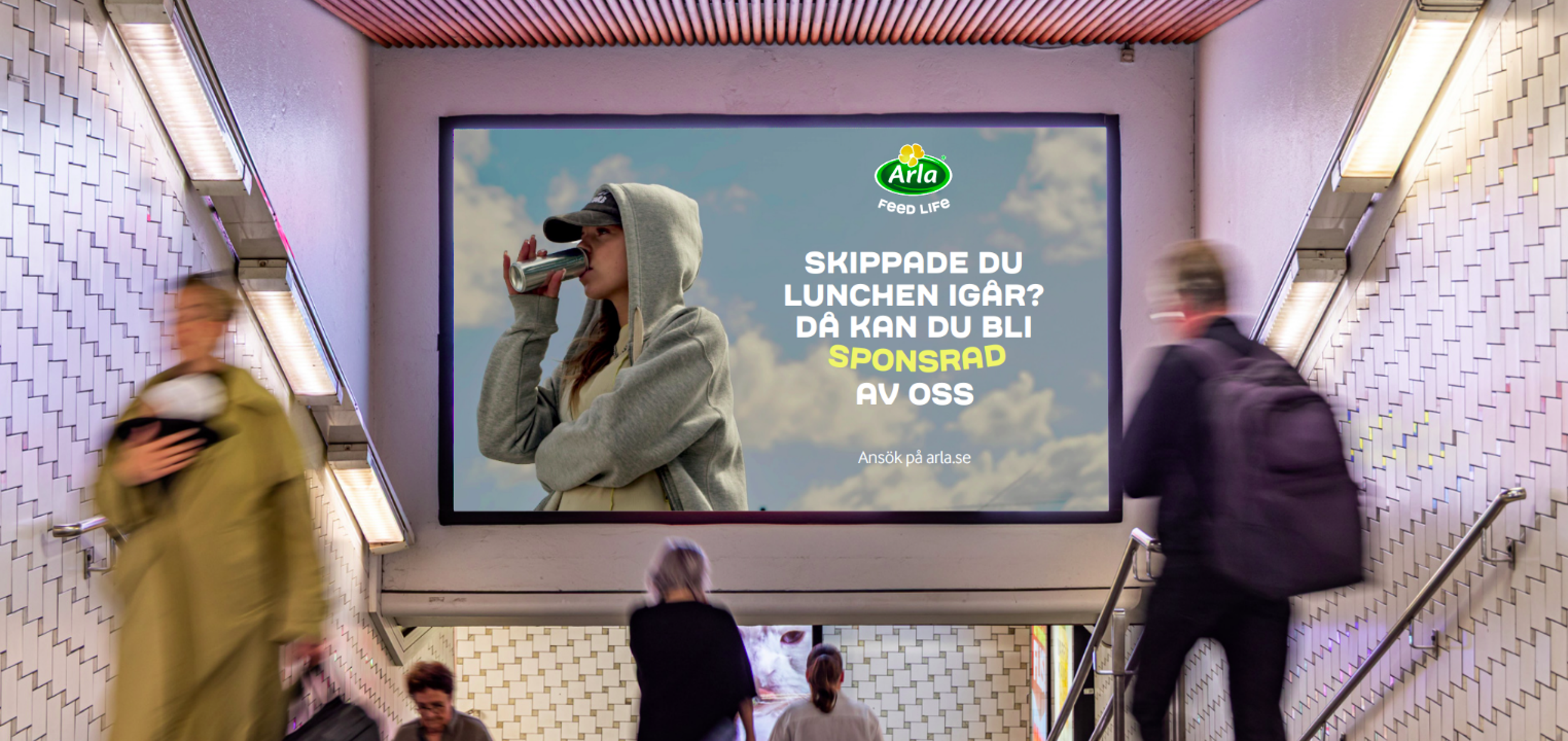 Arla satsar på vanliga tonåringar framför kändisar