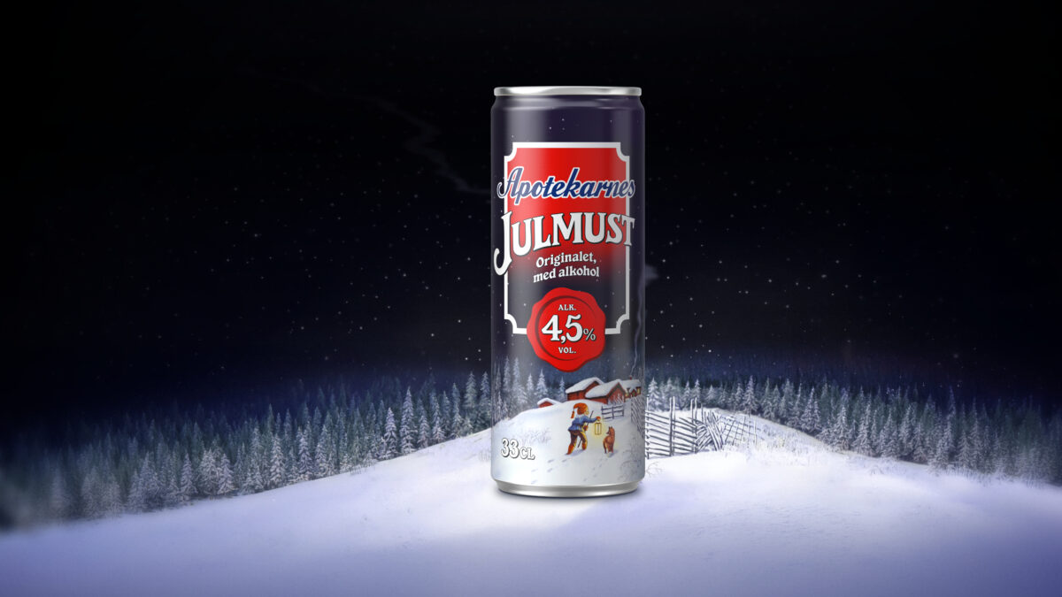 Apotekarnes lanserar julmust med alkohol
